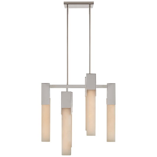 Covet Small Chandelier - Polished Nickel