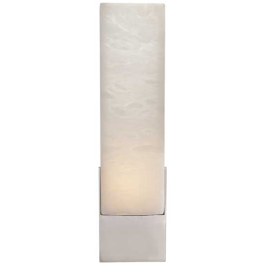 Covet Tall Box Bath Sconce - Polished Nickel