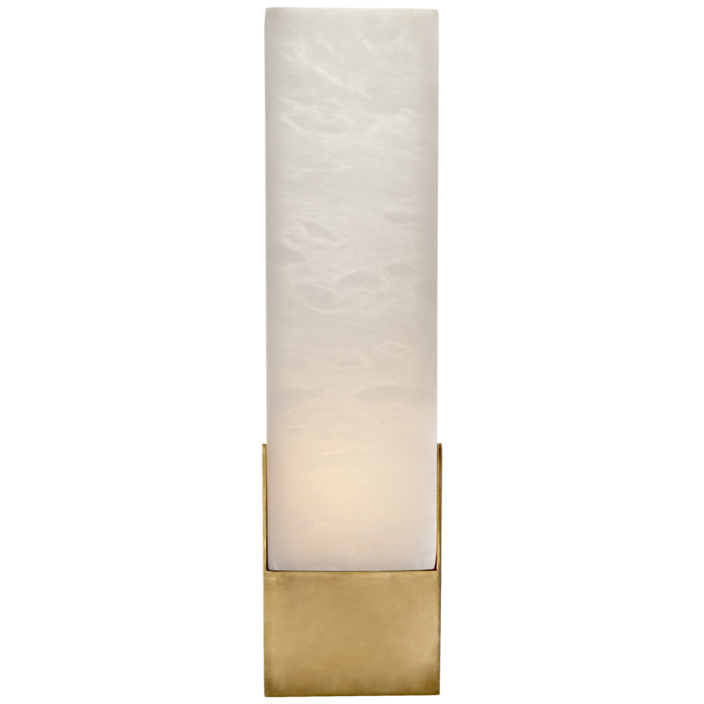 Covet Tall Box Bath Sconce - Antique Burnished Brass