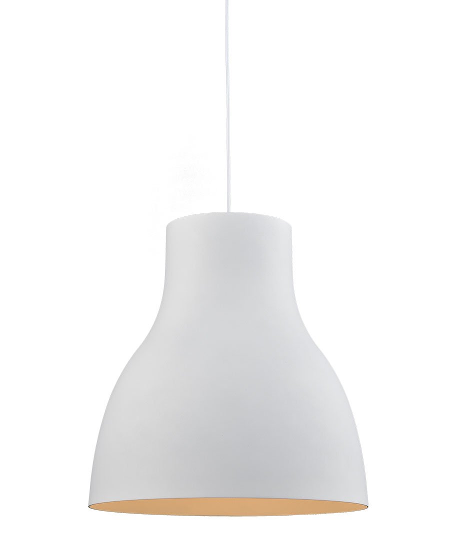 Cradle 22" Pendant - White