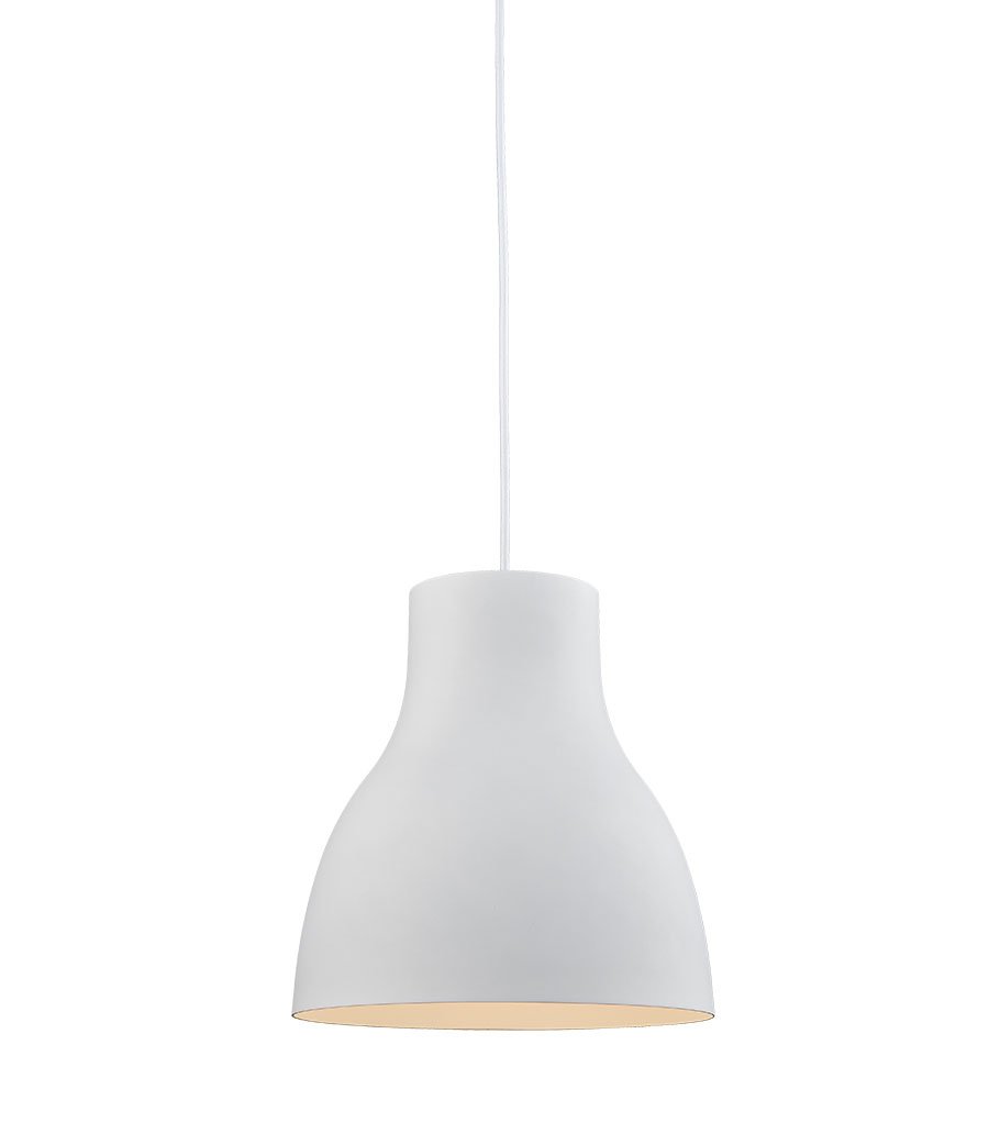 Cradle 10" Pendant - White