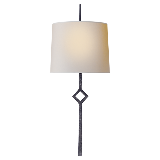 Cranston Small Sconce - Aged Iron Finish