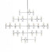 Crown Major Chandelier - Matte White Finish