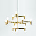 Crown Minor Chandelier - Gold Plated Finish