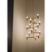 Crown Multi Chandelier - Gold Plated Finish