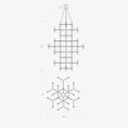 Load image into Gallery viewer, Crown Summa Chandelier - Diagram
