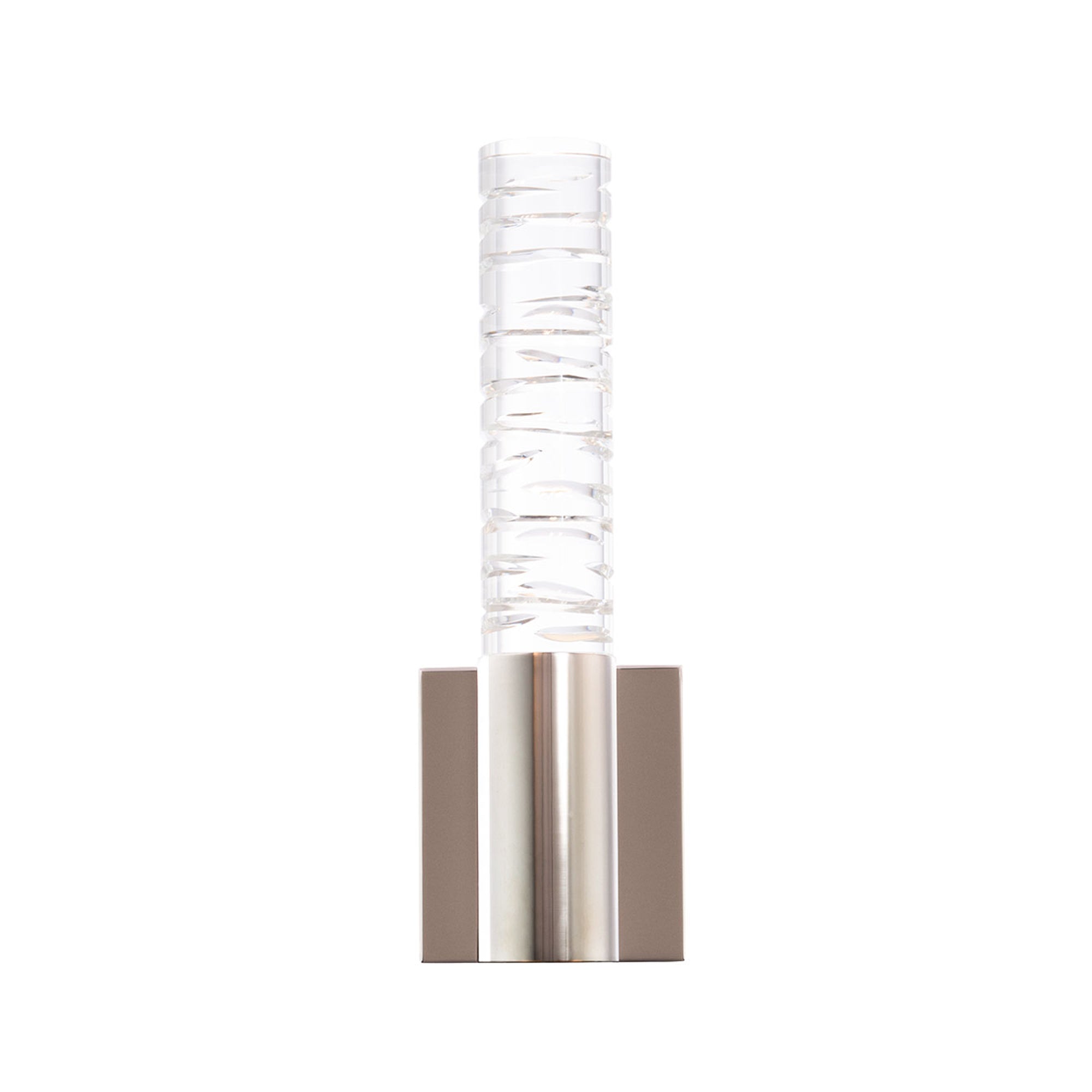 Cru LED Wall Sconce - Polished Nickel Finish