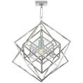 Load image into Gallery viewer, Cubist Small Chandelier Polished Nickel Finish
