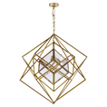 Load image into Gallery viewer, Cubist Medium Chandelier - Gild
