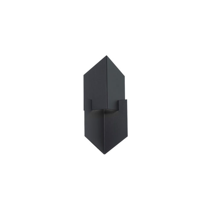 Cupid LED Outdoor Wall Sconce - Black Finish