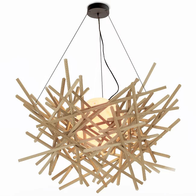 Cura Chandelier - Oak