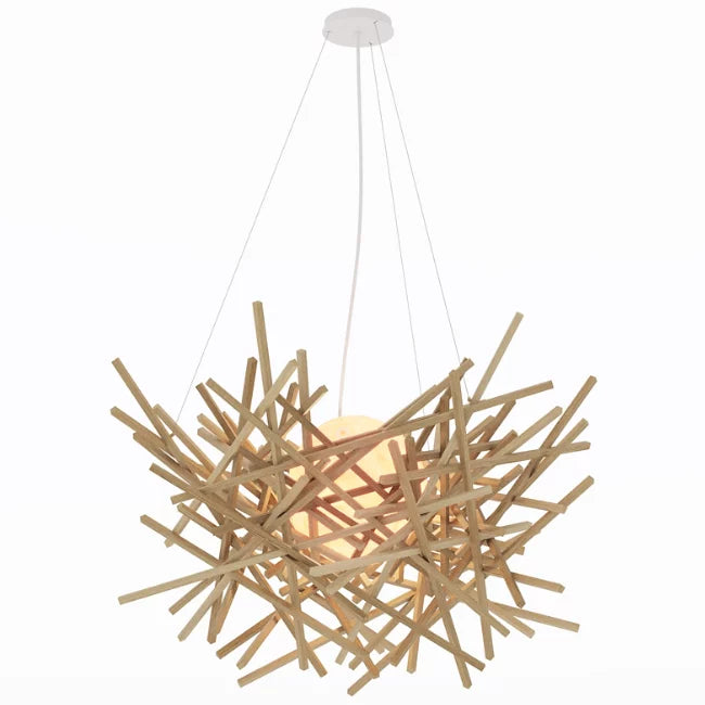 Cura Chandelier - Oak