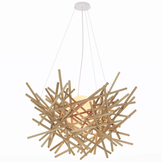 Cura Chandelier - Oak