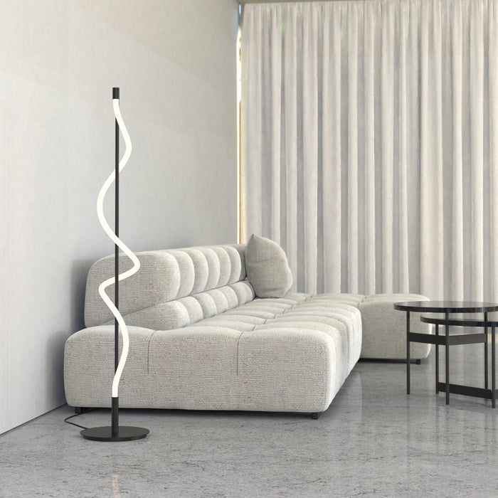 Cursive Floor Lamp - Display