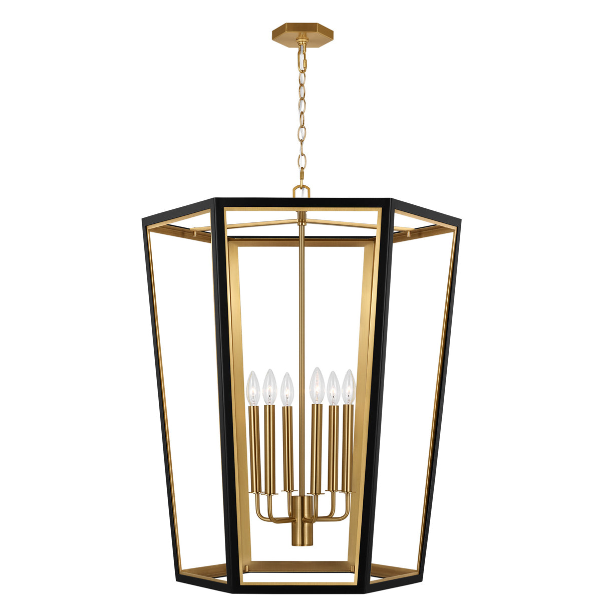 Curt Large Chandelier - Midnight Black