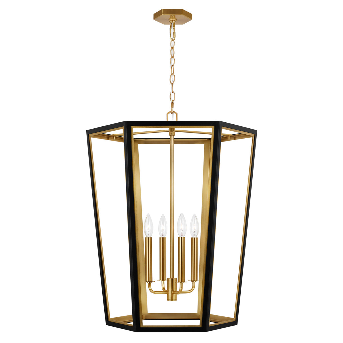 Curt Medium Chandelier - Midnight Black