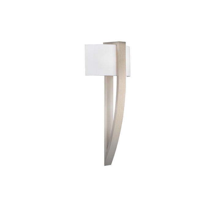 Curvana Wall Sconce - Brushed Nickel Finish