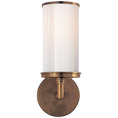 Load image into Gallery viewer, Cylinder Sconce - Hand-Rubbed Antique Brass
