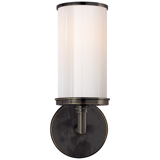 Cylinder Sconce - Bronze Finish