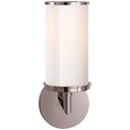 Load image into Gallery viewer, Cylinder Sconce - Polished Nickel Finish
