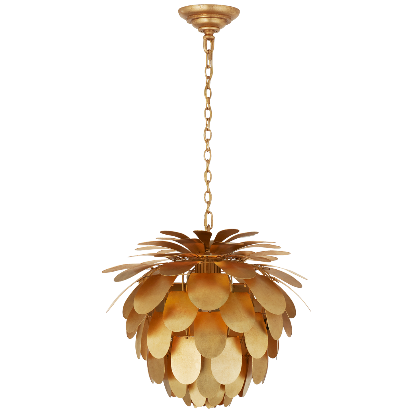 Cynara Small Chandelier - Gild