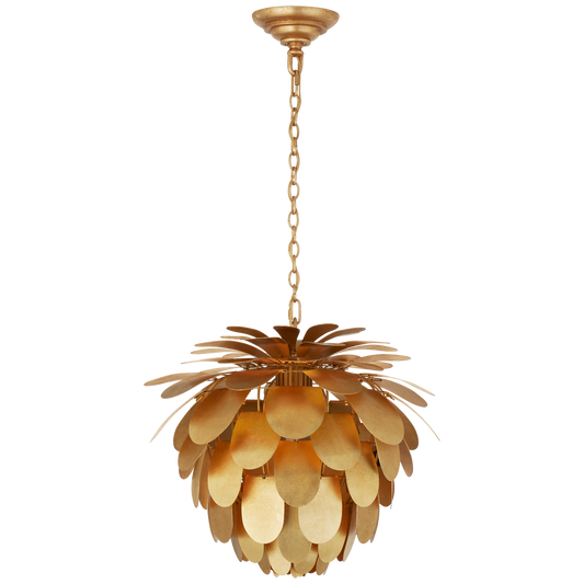 Cynara Small Chandelier - Gild