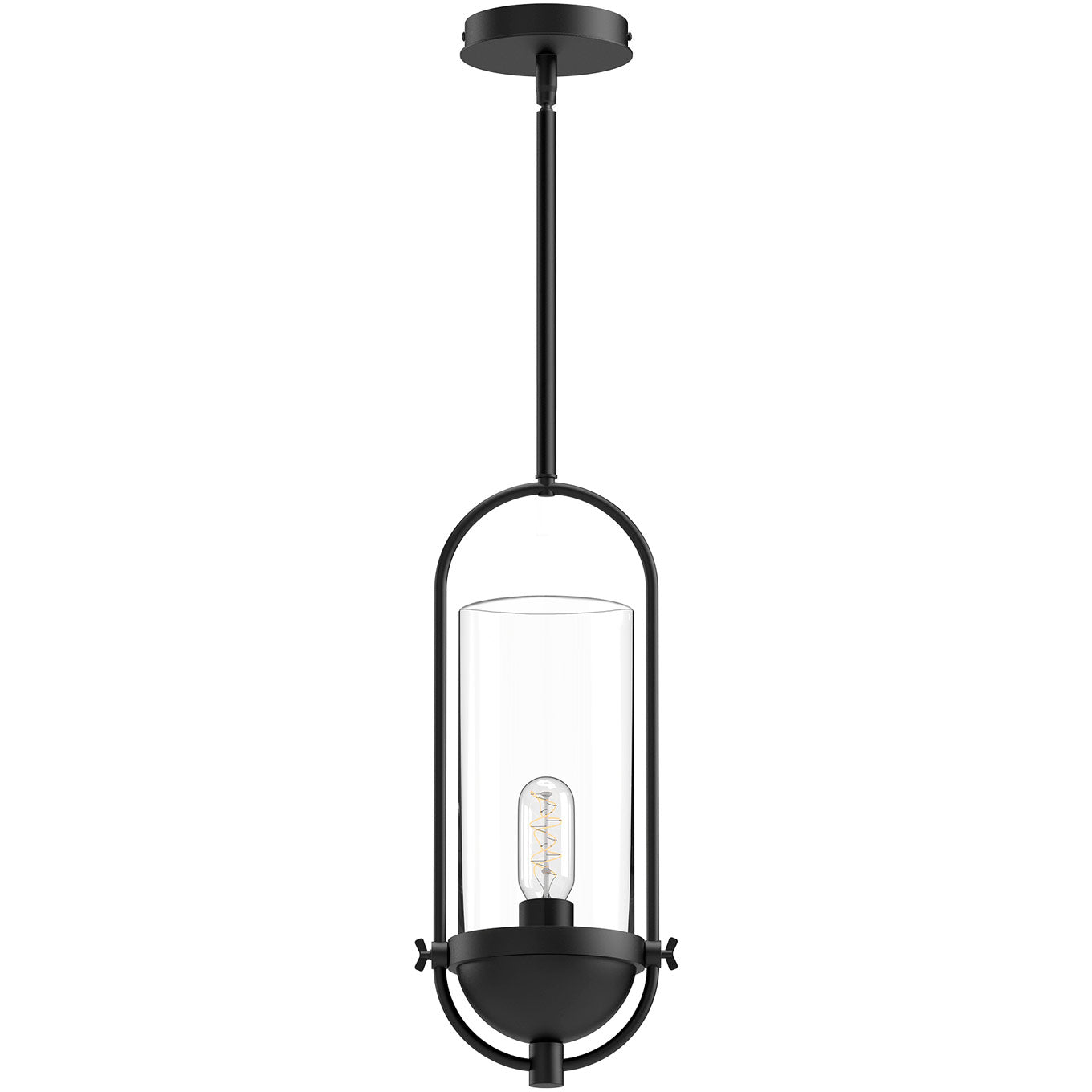 Cyrus Pendant - Matte Black Finish