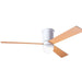 Cirrus Flush DC Ceiling Fan - Maple (LED Light)