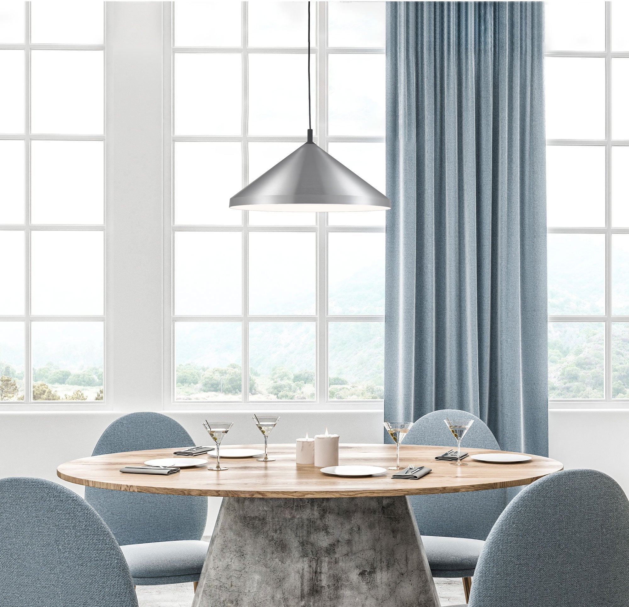 Dorothy Wide Pendant - Display