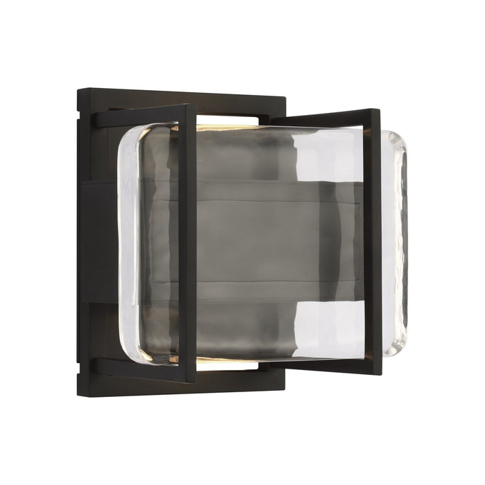 Duelle Small Wall Sconce - Nightshade Black Finish