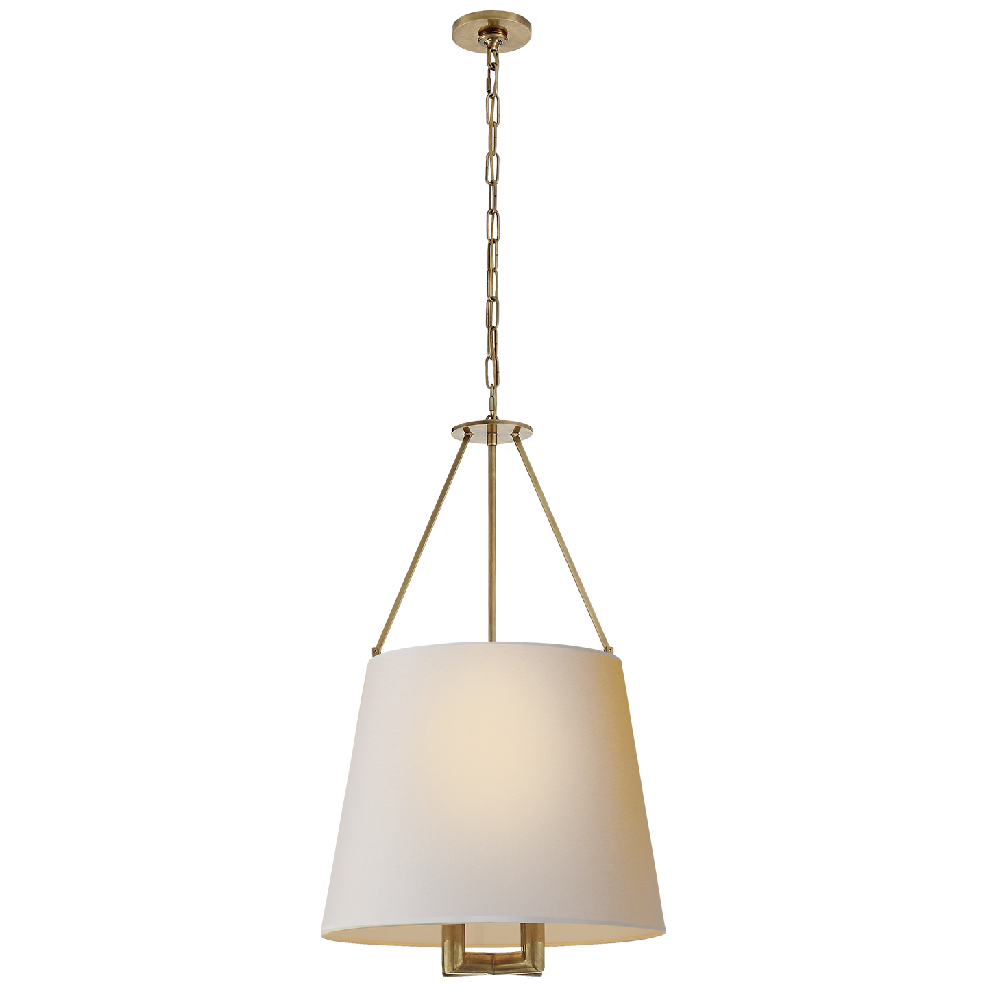 Dalston Hanging Shade Hand-Rubbed Antique Brass