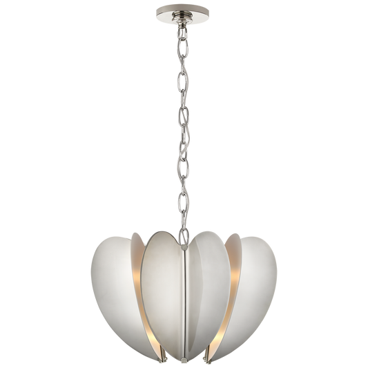 Danes Small Chandelier - Polished Nickel Finish