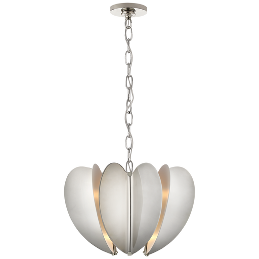 Danes Small Chandelier - Polished Nickel Finish
