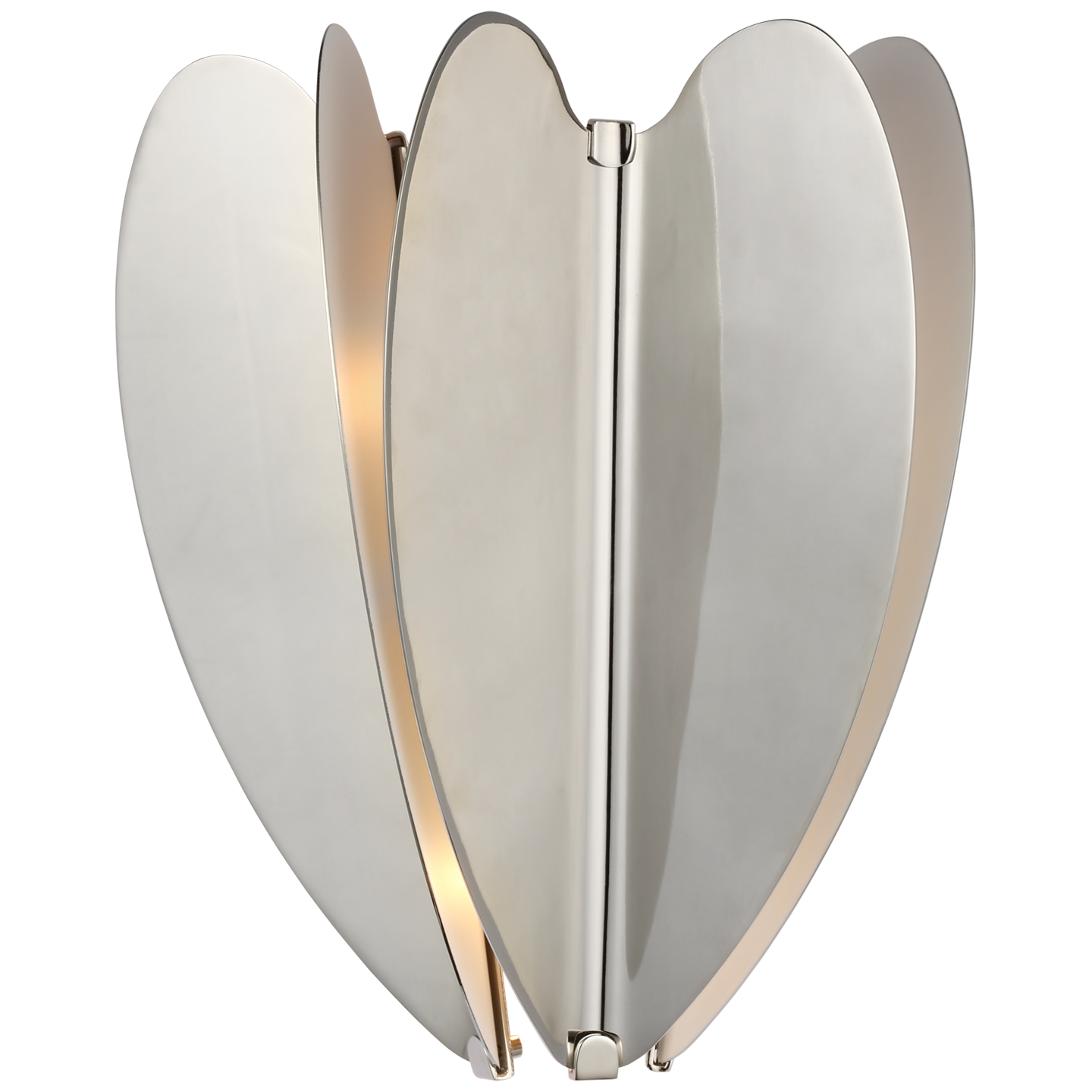 Danes Small Sconce - Polished Nickel Finish