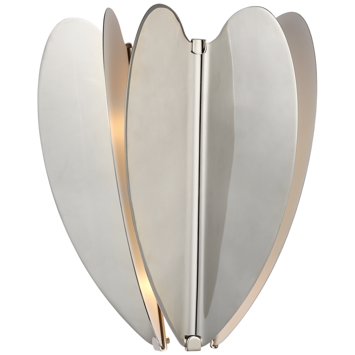 Danes Small Sconce - Polished Nickel Finish