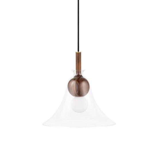 Dani Bell Pendant - Aged Brass Finish