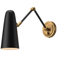 Load image into Gallery viewer, Daniel Adjustable Wall Sconce - Matte Black Finish
