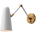 Load image into Gallery viewer, Daniel Adjustable Wall Sconce - White Finish
