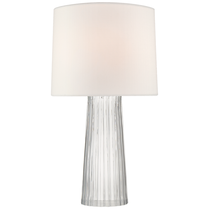 Danube Medium Table Lamp - Clear Glass