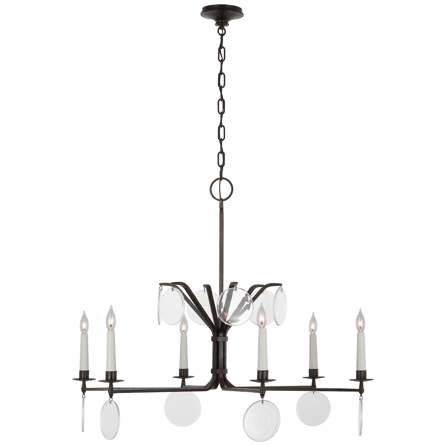 Danvers X-Large Chandelier - Aged Iron Finish