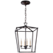 Darlana Small Lantern - Aged Iron Finish