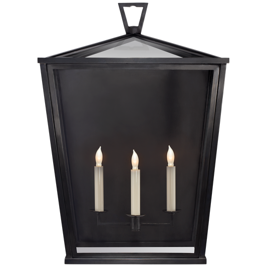 Darlana 3/4 Large Wall Lantern - Bronze Finish