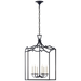 Darlana Large Fancy Lantern - Aged Iron Finish