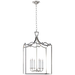 Darlana Large Fancy Lantern - Polished Nickel Finish