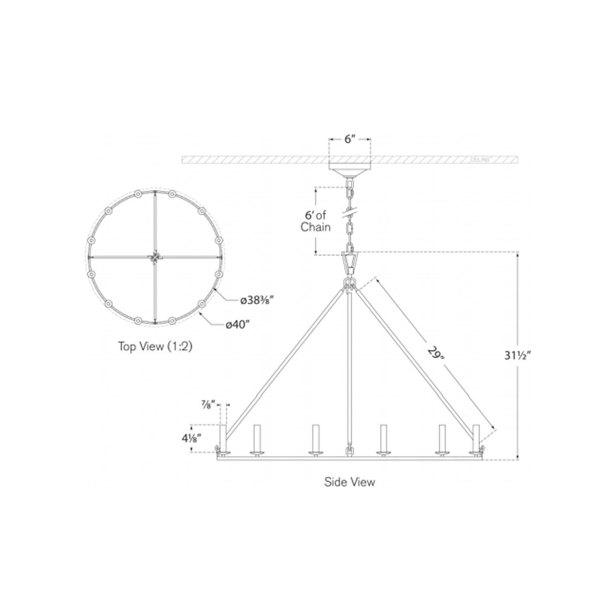 Darlana Large Single Ring - Diagram