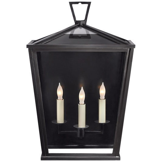 Darlana 3/4 Medium Wall Lantern - Bronze Finish