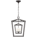 Darlana Medium Double Cage Lantern - Aged Iron Finish
