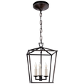 Load image into Gallery viewer, Darlana Mini Lantern - Aged Iron Finish
