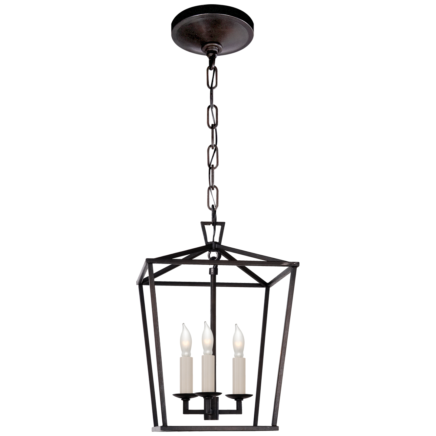 Darlana Mini Lantern - Aged Iron Finish