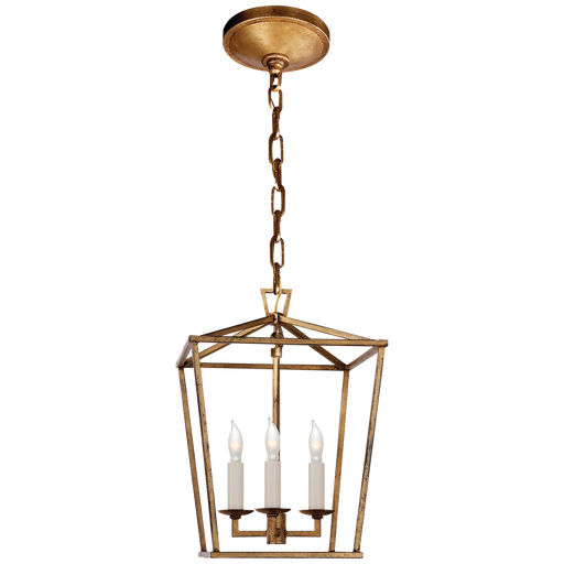 Darlana Mini Lantern - Gilded Iron Finish